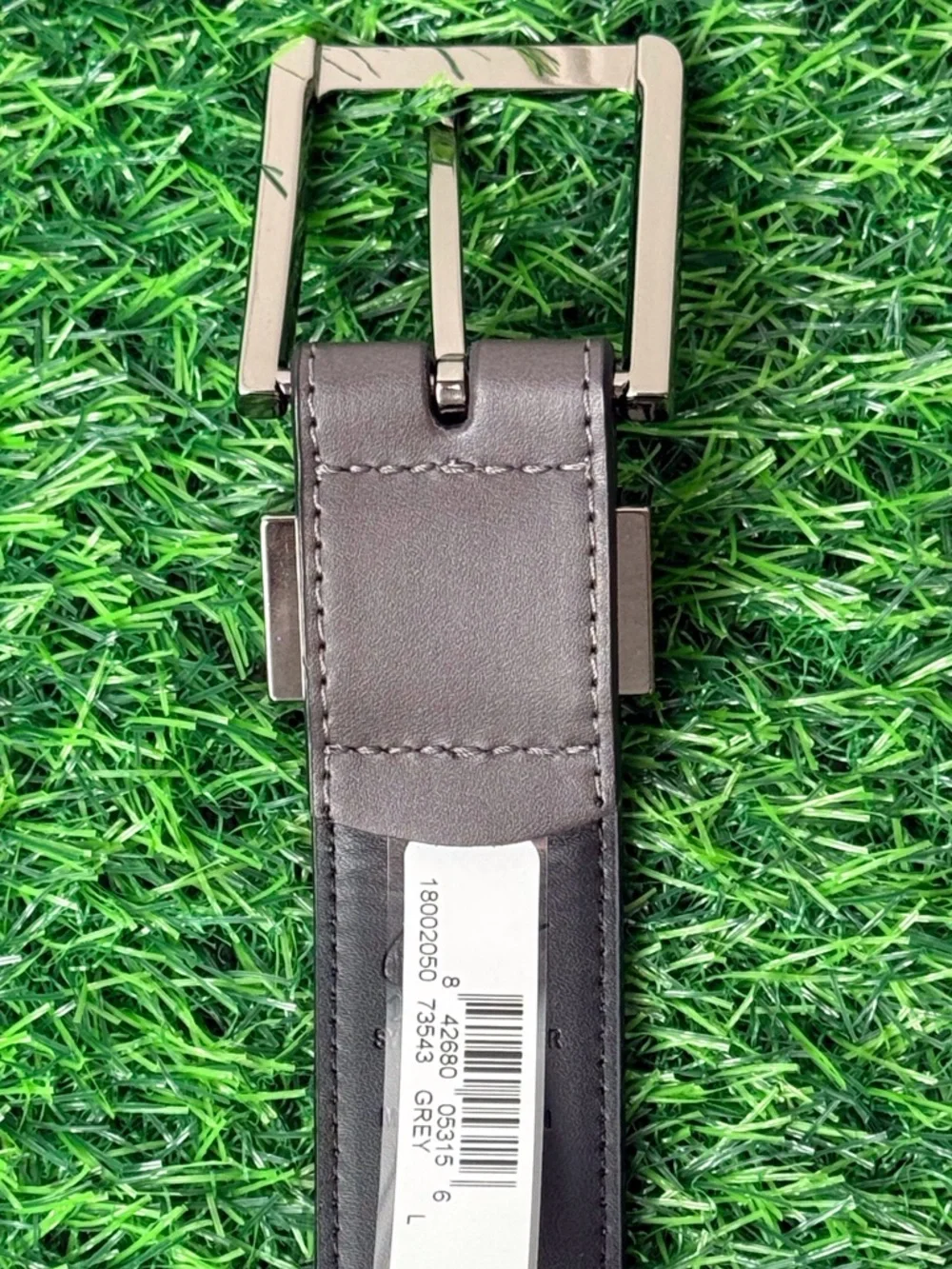 Nike gray leather